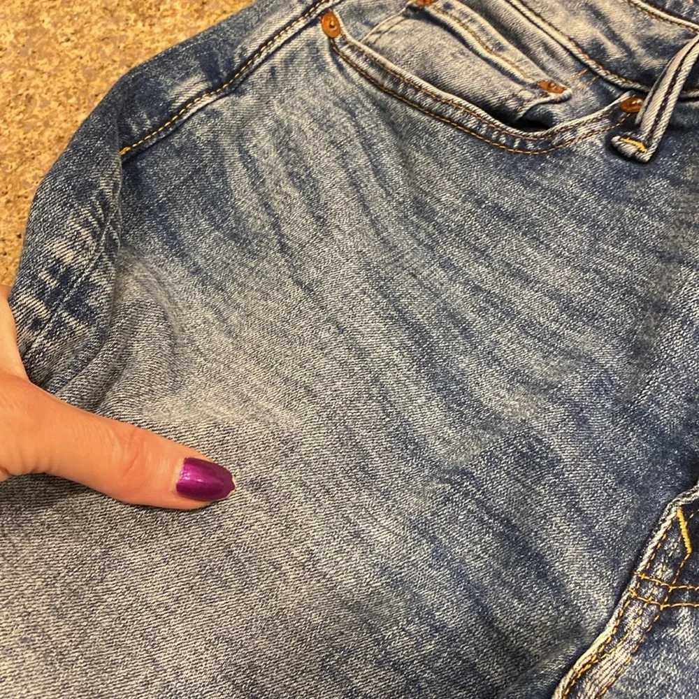 American Eagle Airflex+ Slim Blue Jeans Tag Says 33x30 - Picture 5 of 17